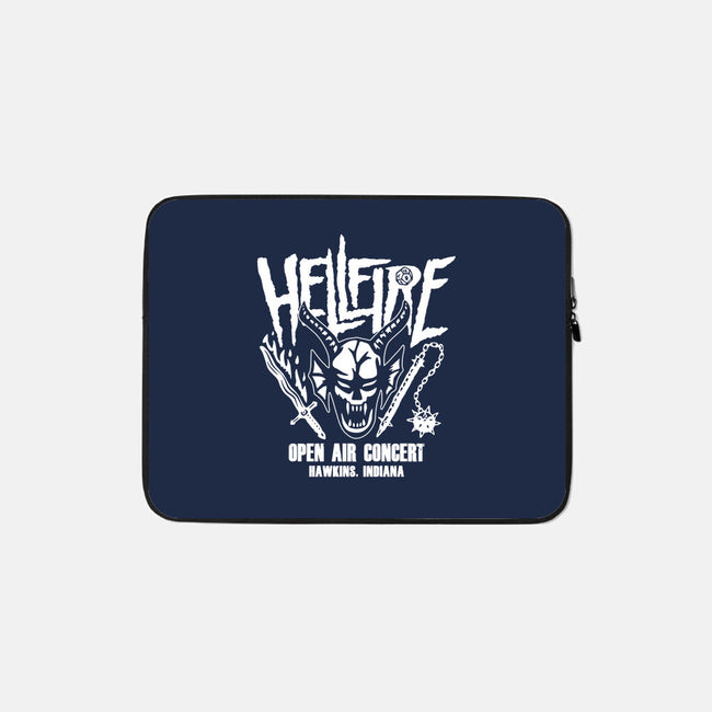Hellfire Fest-none zippered laptop sleeve-Boggs Nicolas