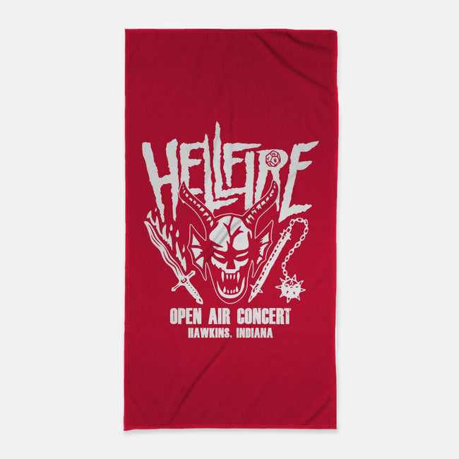 Hellfire Fest-none beach towel-Boggs Nicolas