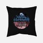 One Town Two Worlds-none removable cover throw pillow-NMdesign