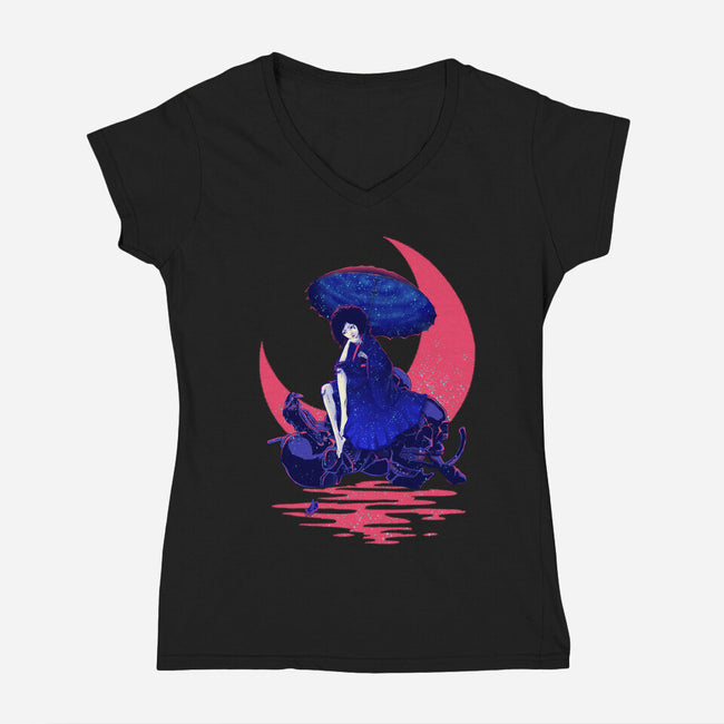 May Death Be With You-womens v-neck tee-Ionfox