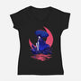 May Death Be With You-womens v-neck tee-Ionfox