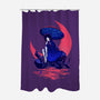 May Death Be With You-none polyester shower curtain-Ionfox