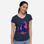 May Death Be With You-womens v-neck tee-Ionfox