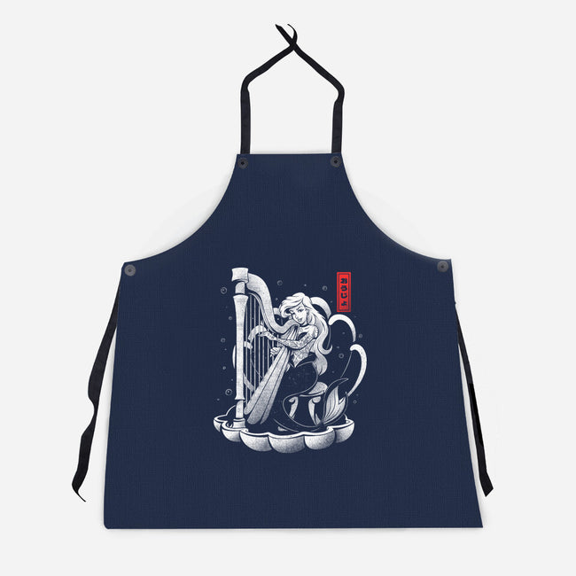 Sound Of The Sea-unisex kitchen apron-eduely