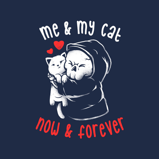 Me And My Cat-womens v-neck tee-eduely