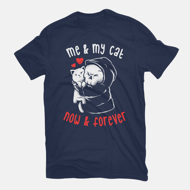 Me And My Cat-womens basic tee-eduely