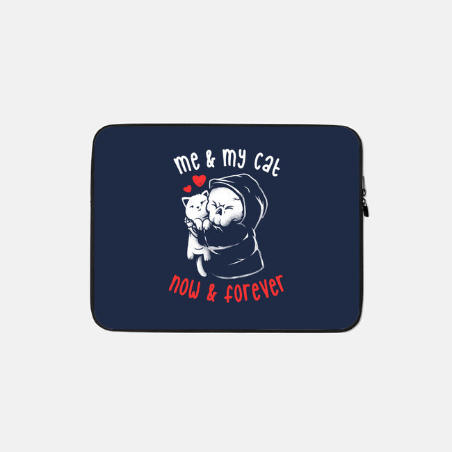 Me And My Cat-none zippered laptop sleeve-eduely