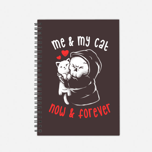Me And My Cat-none dot grid notebook-eduely