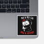 Me And My Cat-none glossy sticker-eduely