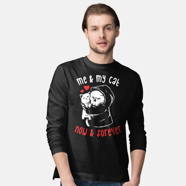 Me And My Cat-mens long sleeved tee-eduely