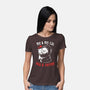 Me And My Cat-womens basic tee-eduely