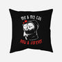 Me And My Cat-none removable cover throw pillow-eduely
