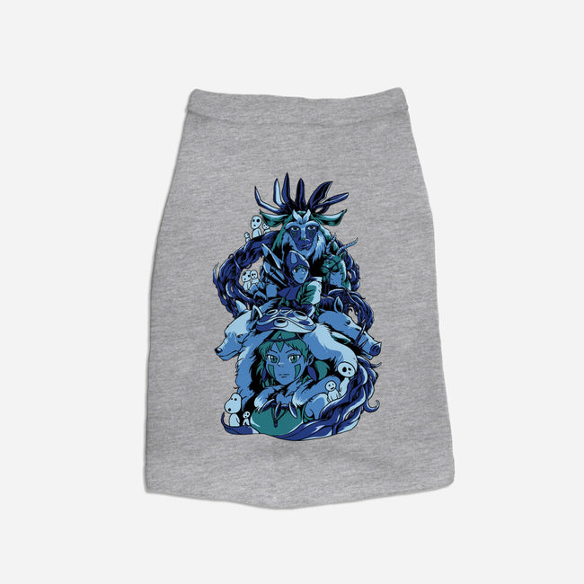 Princess Wolf-cat basic pet tank-Sux