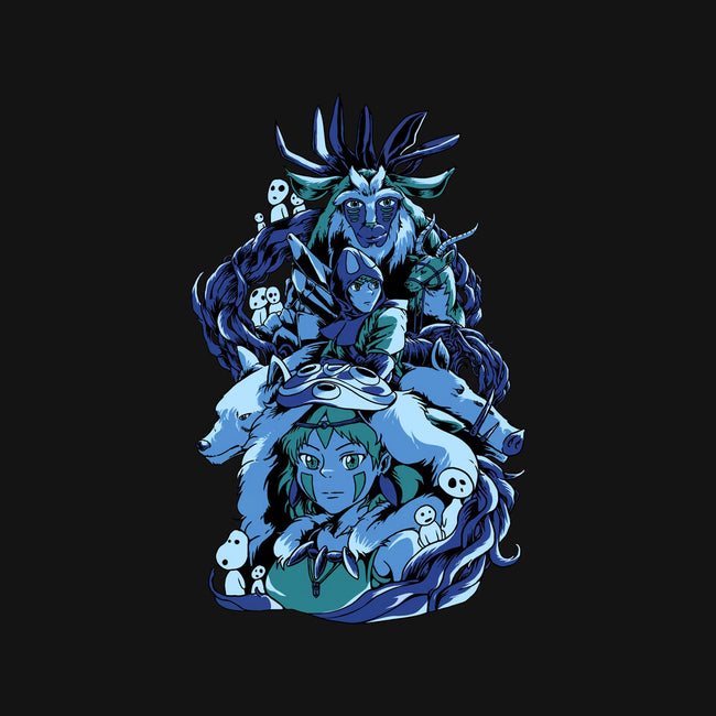 Princess Wolf-womens basic tee-Sux