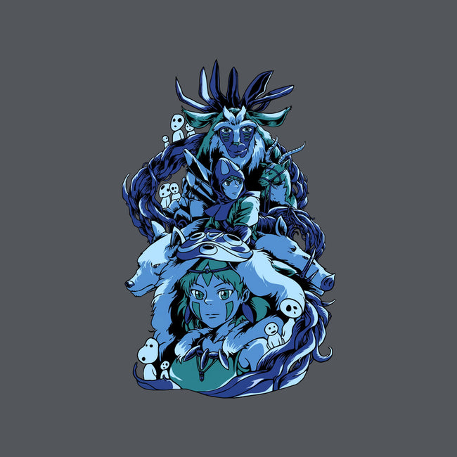 Princess Wolf-unisex pullover sweatshirt-Sux