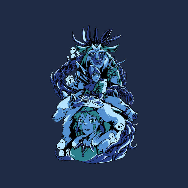 Princess Wolf-womens basic tee-Sux