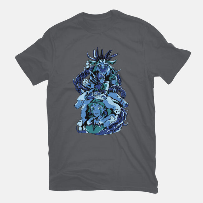 Princess Wolf-mens basic tee-Sux