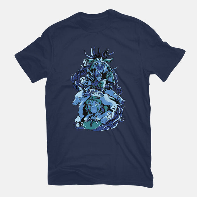 Princess Wolf-womens basic tee-Sux