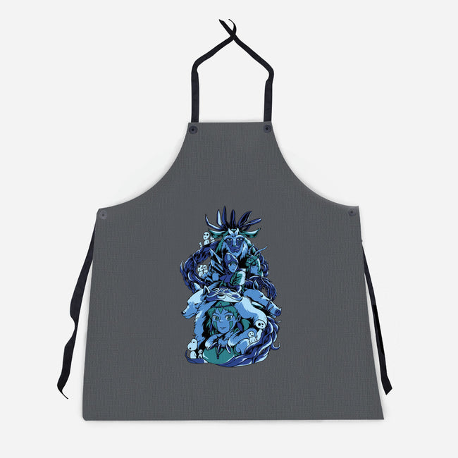 Princess Wolf-unisex kitchen apron-Sux
