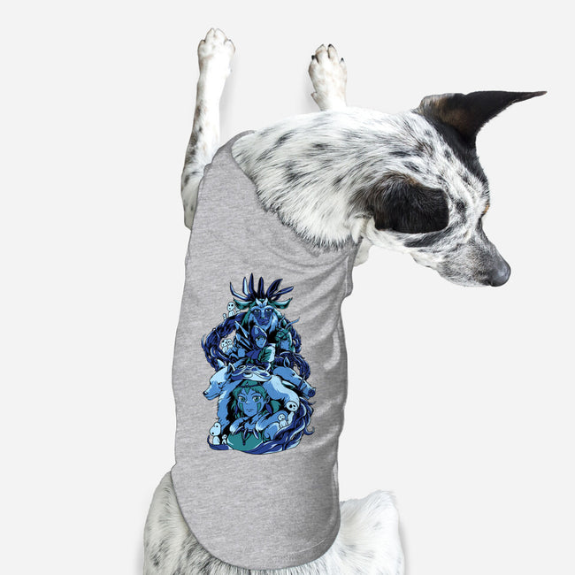 Princess Wolf-dog basic pet tank-Sux