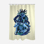 Princess Wolf-none polyester shower curtain-Sux