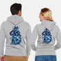 Princess Wolf-unisex zip-up sweatshirt-Sux