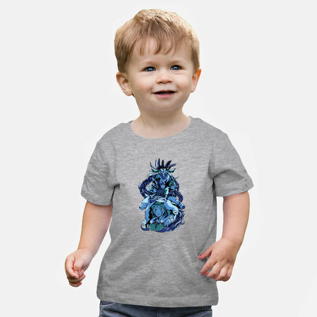 Princess Wolf-baby basic tee-Sux