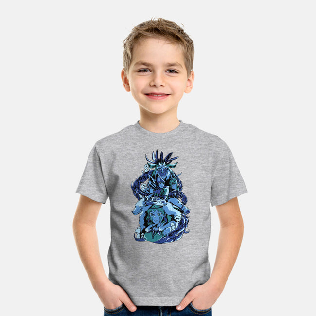 Princess Wolf-youth basic tee-Sux