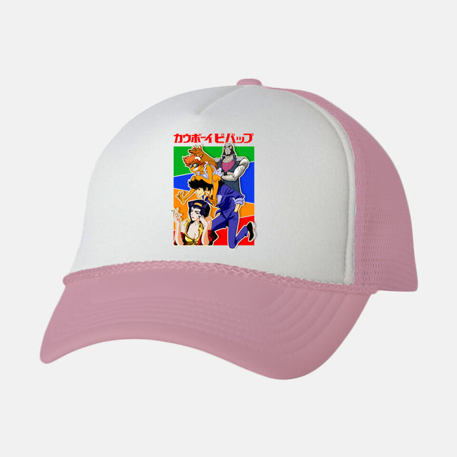 The Cowboy Team-unisex trucker hat-bellahoang