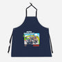 Super Movie Kart-unisex kitchen apron-goodidearyan