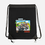 Super Movie Kart-none drawstring bag-goodidearyan
