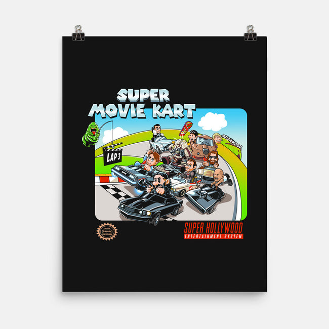 Super Movie Kart-none matte poster-goodidearyan
