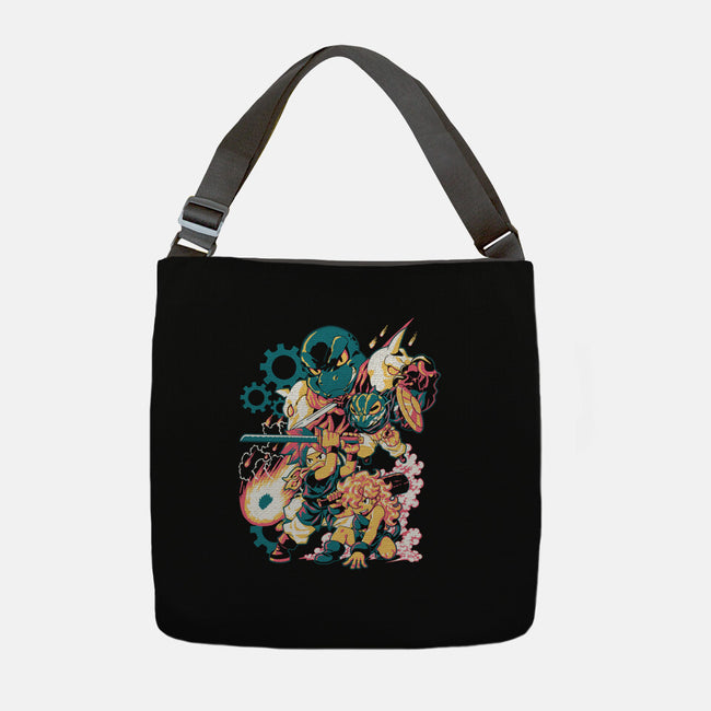The Beginning Of The End-none adjustable tote bag-1Wing