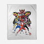 Rangers Sumi-E-none fleece blanket-DrMonekers