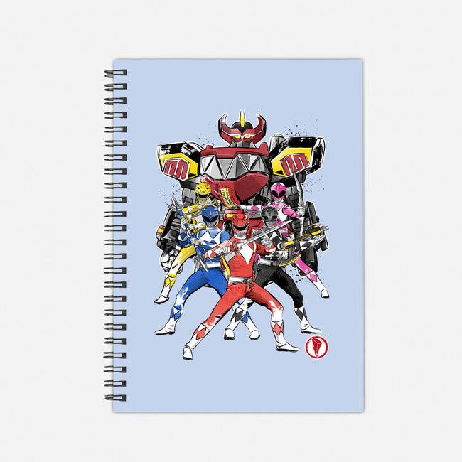 Rangers Sumi-E-none dot grid notebook-DrMonekers