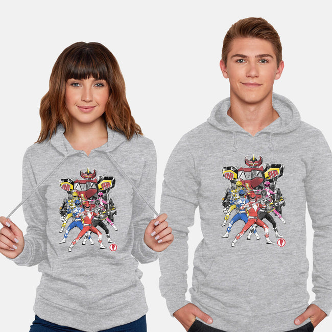 Rangers Sumi-E-unisex pullover sweatshirt-DrMonekers