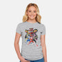 Rangers Sumi-E-womens fitted tee-DrMonekers