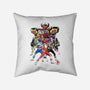 Rangers Sumi-E-none removable cover w insert throw pillow-DrMonekers