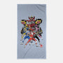 Rangers Sumi-E-none beach towel-DrMonekers