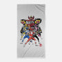 Rangers Sumi-E-none beach towel-DrMonekers