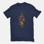 The Shiniest Space Ship V2-womens fitted tee-kharmazero