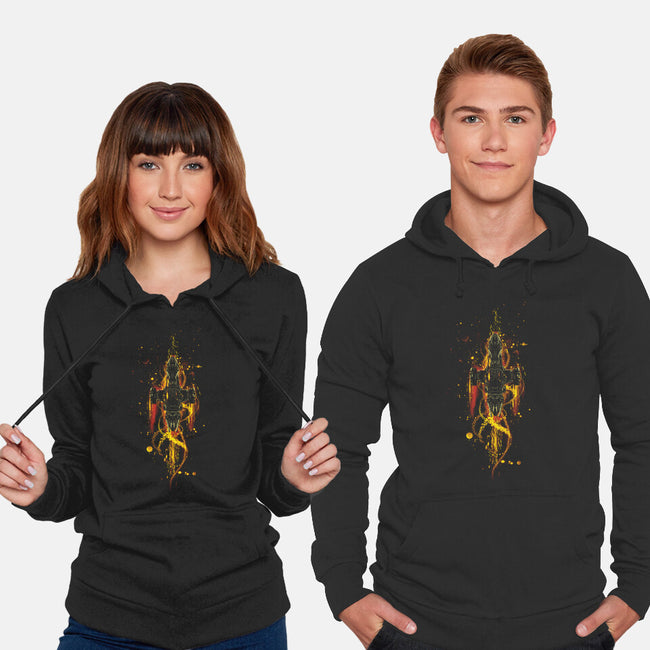 The Shiniest Space Ship V2-unisex pullover sweatshirt-kharmazero