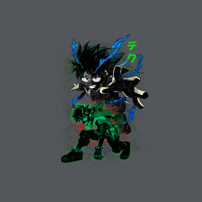 Izuku Deku Hero-none stretched canvas-RonStudio