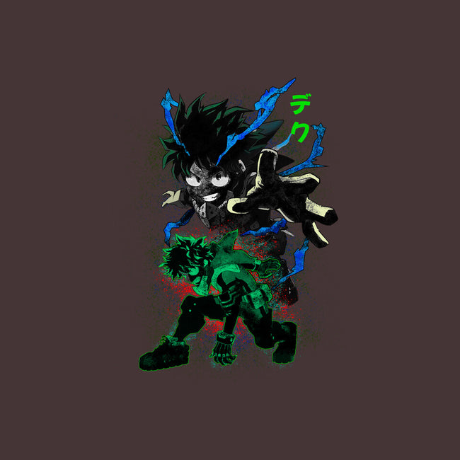 Izuku Deku Hero-none stretched canvas-RonStudio