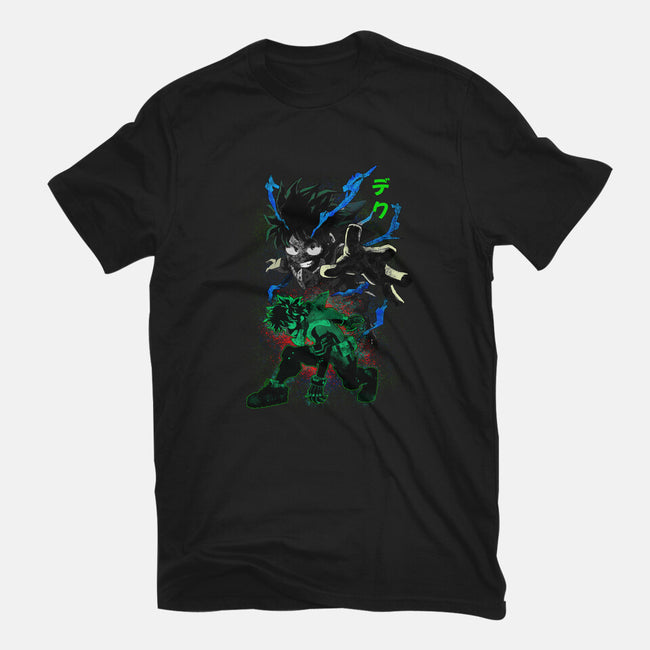 Izuku Deku Hero-youth basic tee-RonStudio