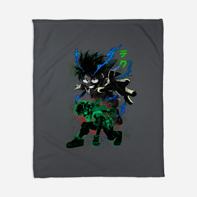 Izuku Deku Hero-none fleece blanket-RonStudio