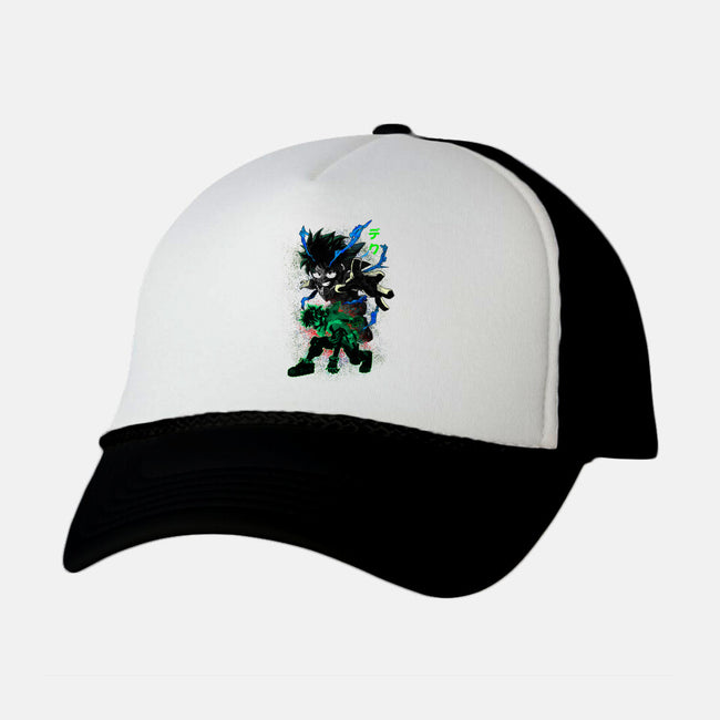 Izuku Deku Hero-unisex trucker hat-RonStudio