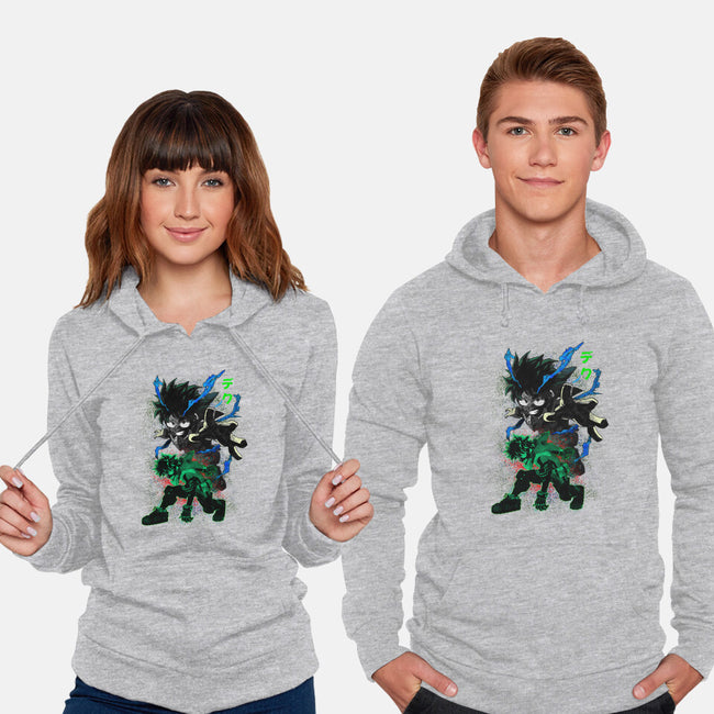 Izuku Deku Hero-unisex pullover sweatshirt-RonStudio