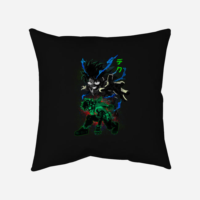 Izuku Deku Hero-none removable cover throw pillow-RonStudio