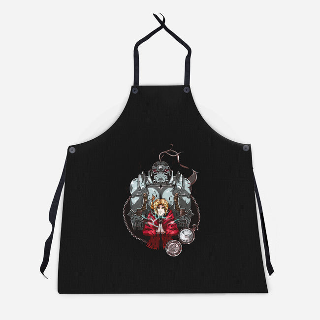 The Metal Brotherhood-unisex kitchen apron-rondes